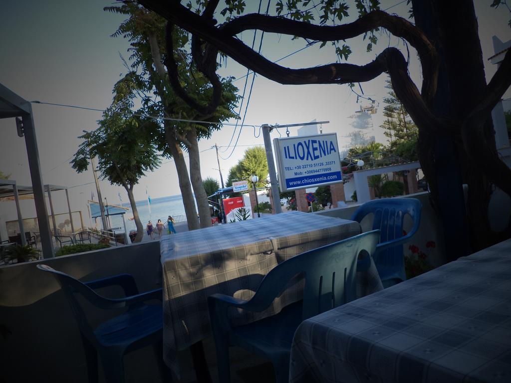 Paralia Agias Foteinis To Kamari 아파트 외부 사진