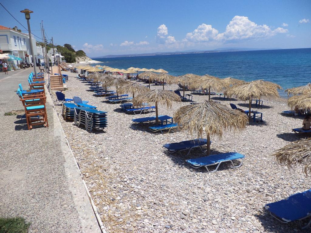 Paralia Agias Foteinis To Kamari 아파트 외부 사진
